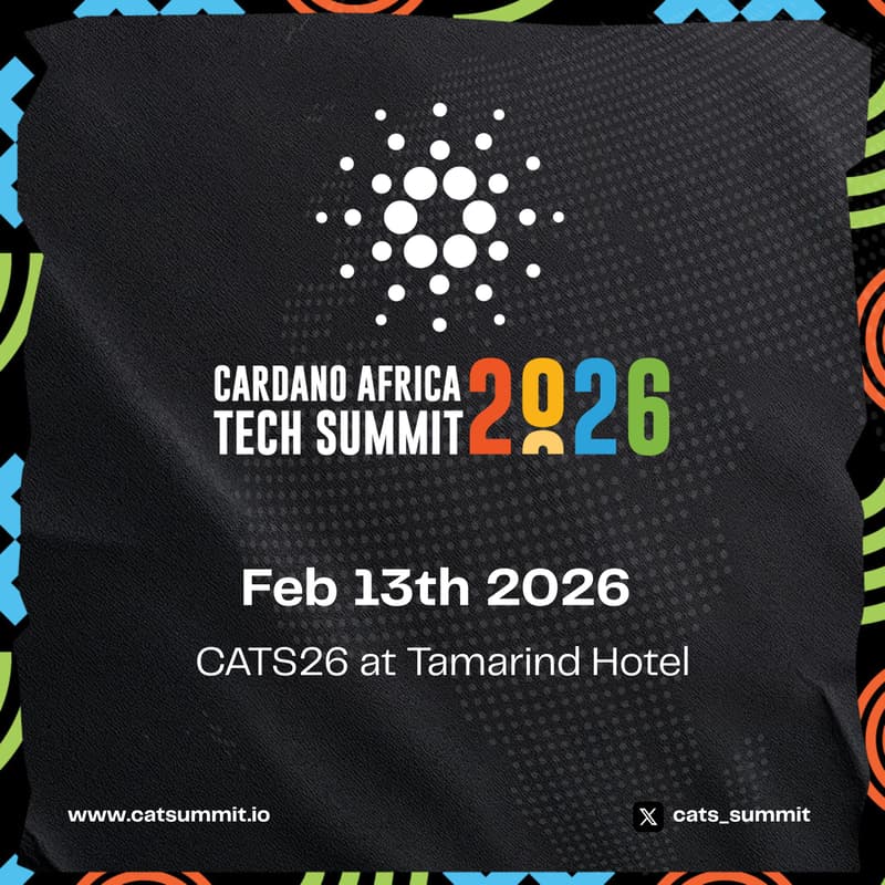 Cover Image for Cardano Africa Tech Summit 2026