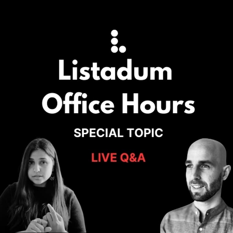 Cover Image for Listadum Office Hours