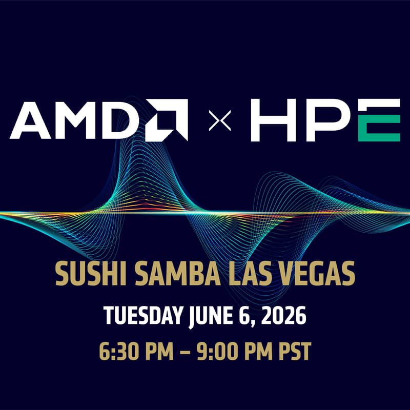 Cover Image for SushiSamba Mixer - hosted by AMD & HPE at DISCOVER Las Vegas