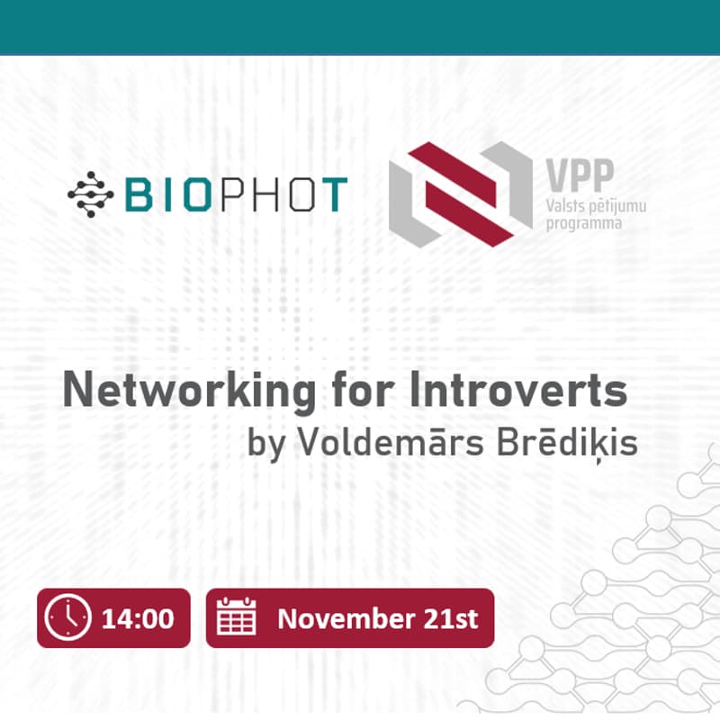 Cover Image for Networking for Introverts by Voldemārs Brēdiķis