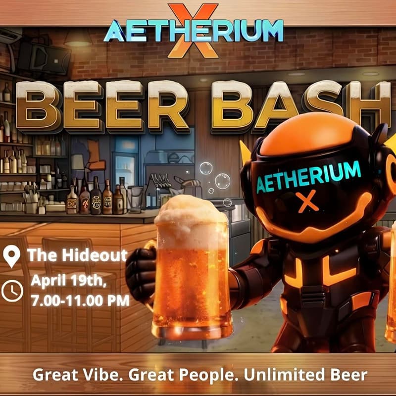 Cover Image for AetheriumX Beer Bash - Private Meetup
