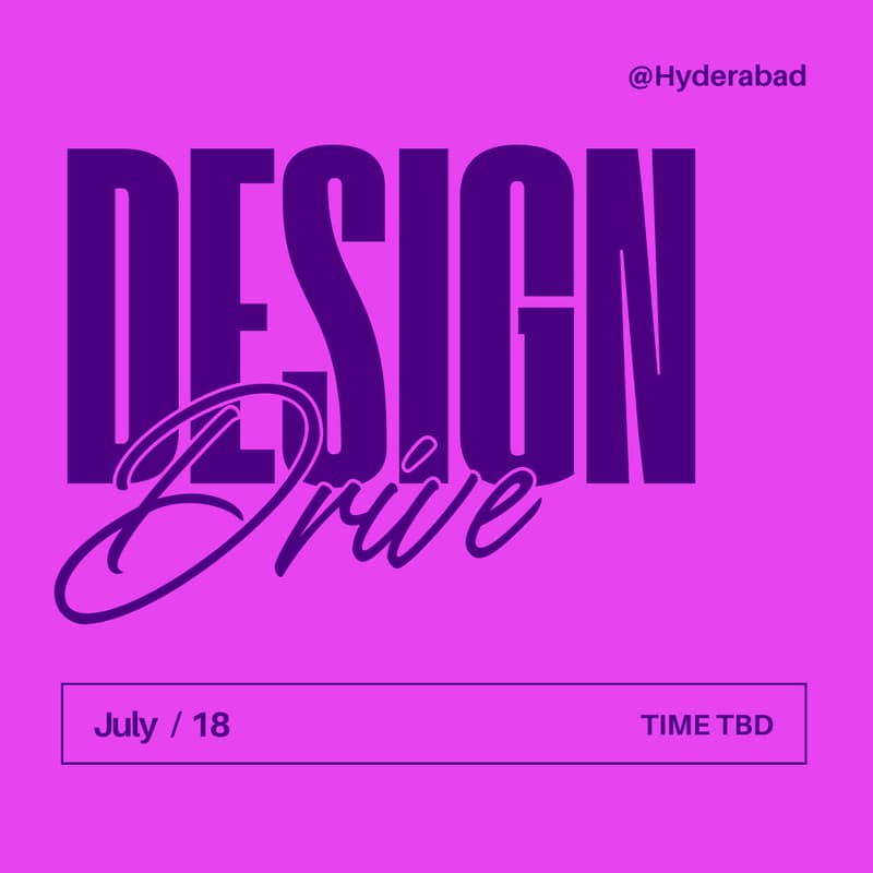Cover Image for TDS Design Drive @Hyderabad