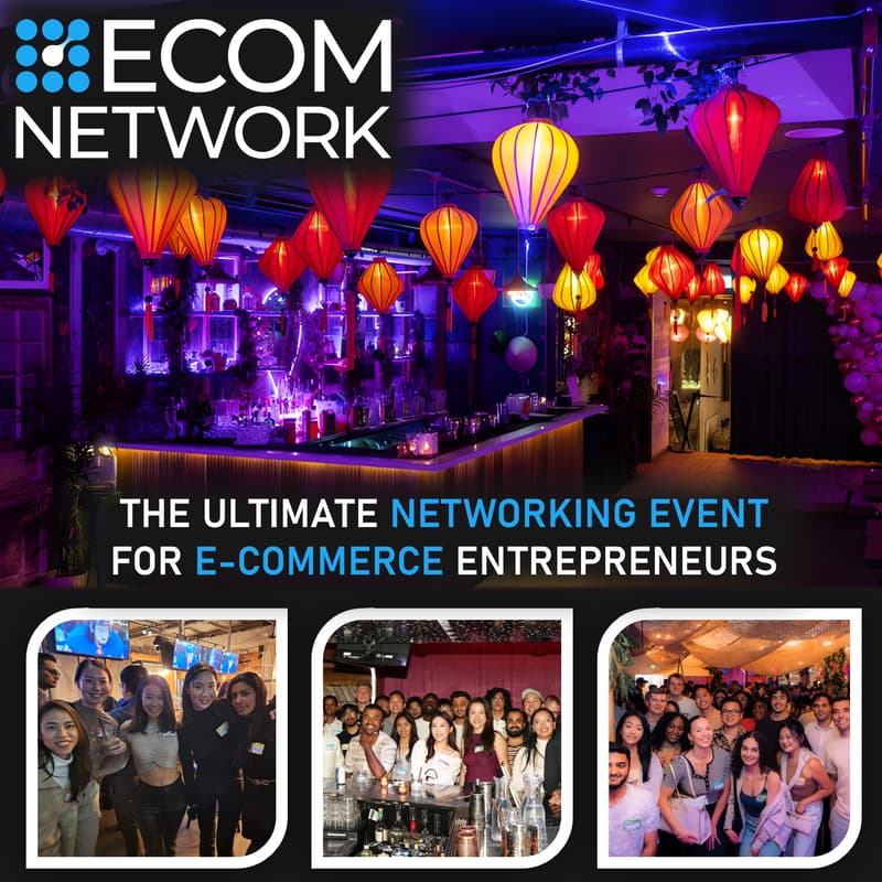 Cover Image for Toronto’s Largest Ecommerce Social – Founders, Entrepreneurs & Builders Night 🍸🚀