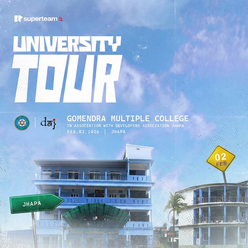 Cover Image for Superteam Nepal University Tour: Gomendra Multiple College (Jhapa)