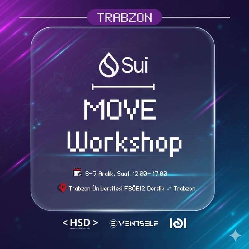 Cover Image for SUI WORKSHOP - TRABZON