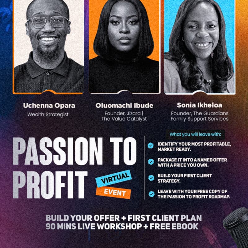 Cover Image for The Passion to Profit Virtual Workshop