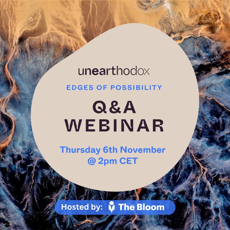 Cover Image for Funding + Mentorship for Nature-Society Challenges: Edges of Possibility Q&A