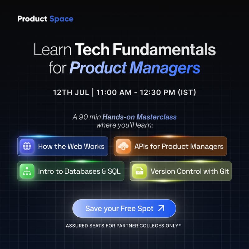 Cover Image for Tech for Product Managers Masterclass