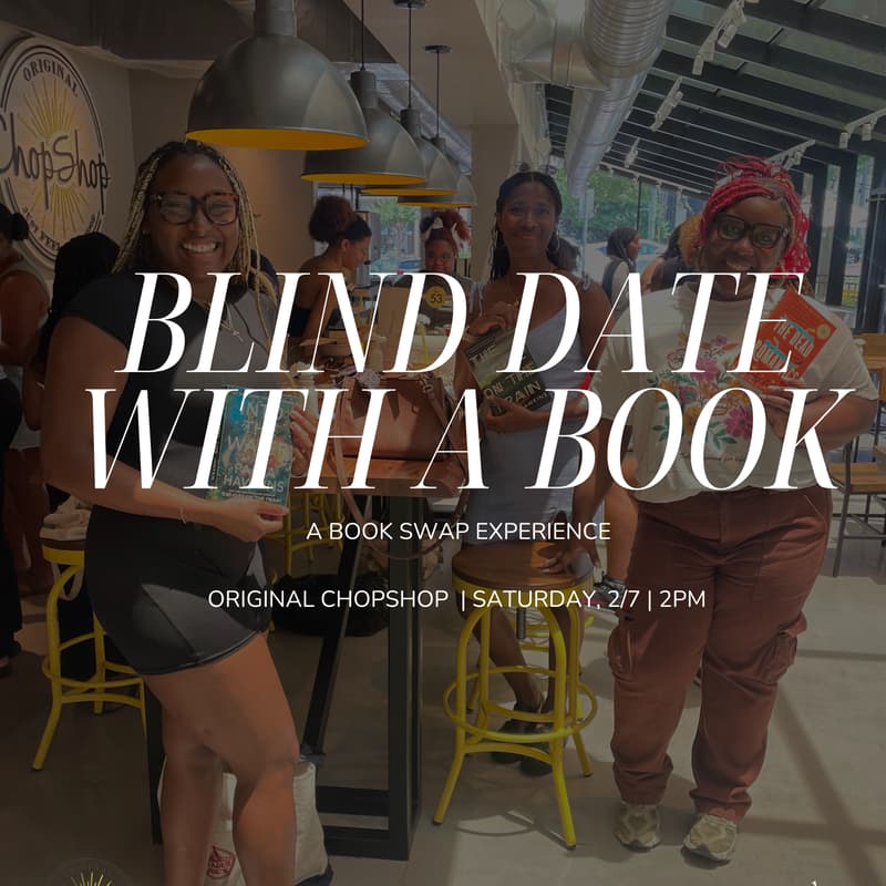 Cover Image for Blind Date With A Book - Book Swap