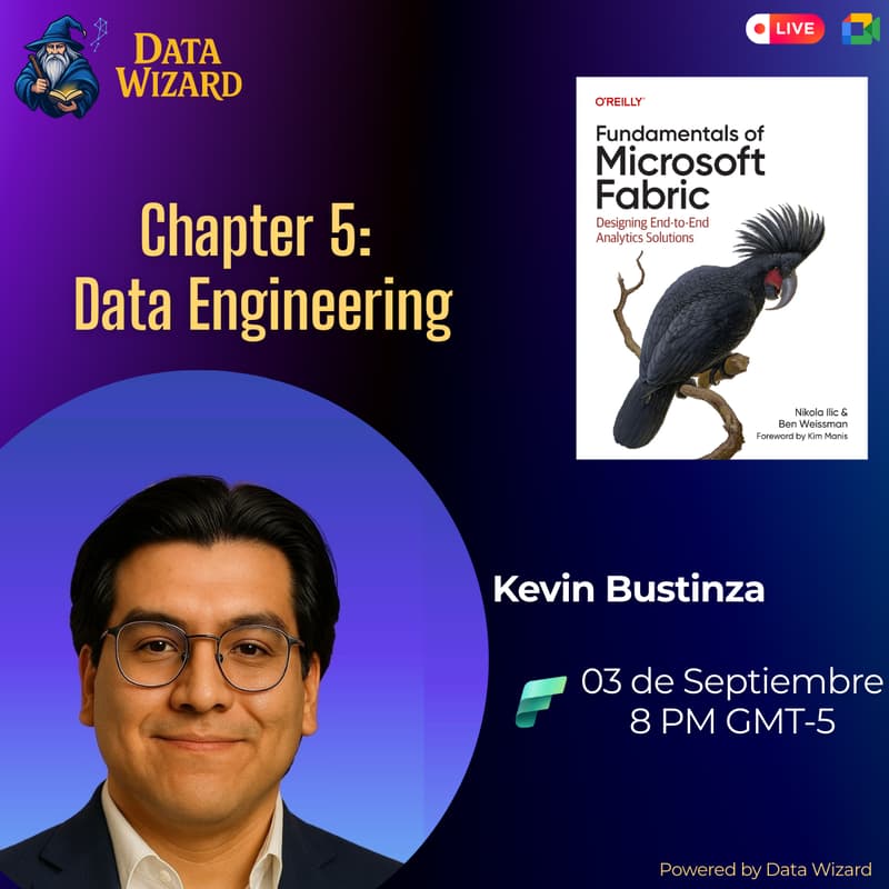 Cover Image for Grupo de estudio: Microsoft Fabric - Chapter 05