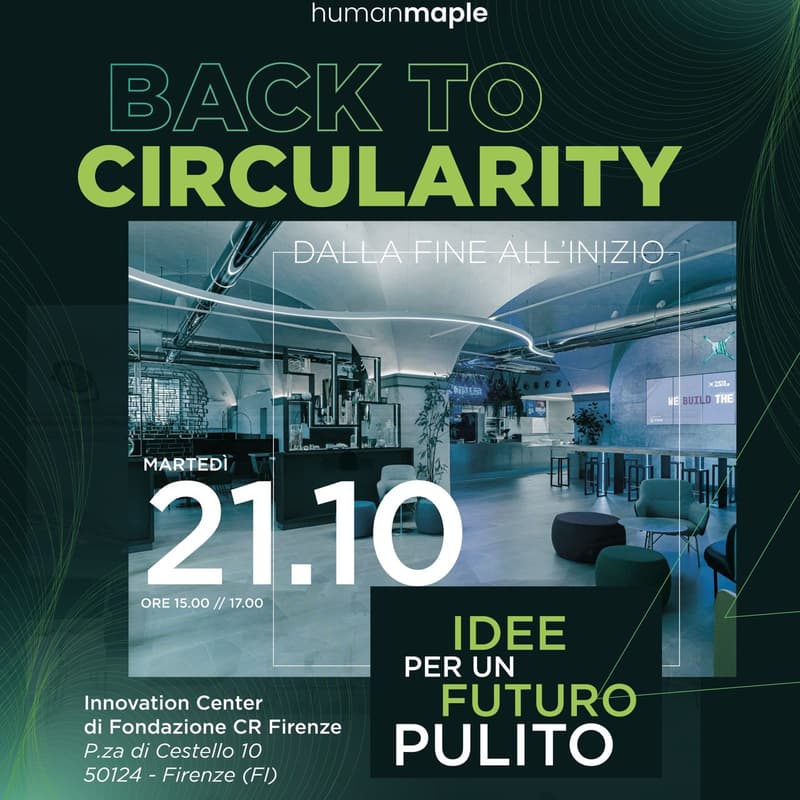 Cover Image for Back To Circularity - Dalla fine all'inizio