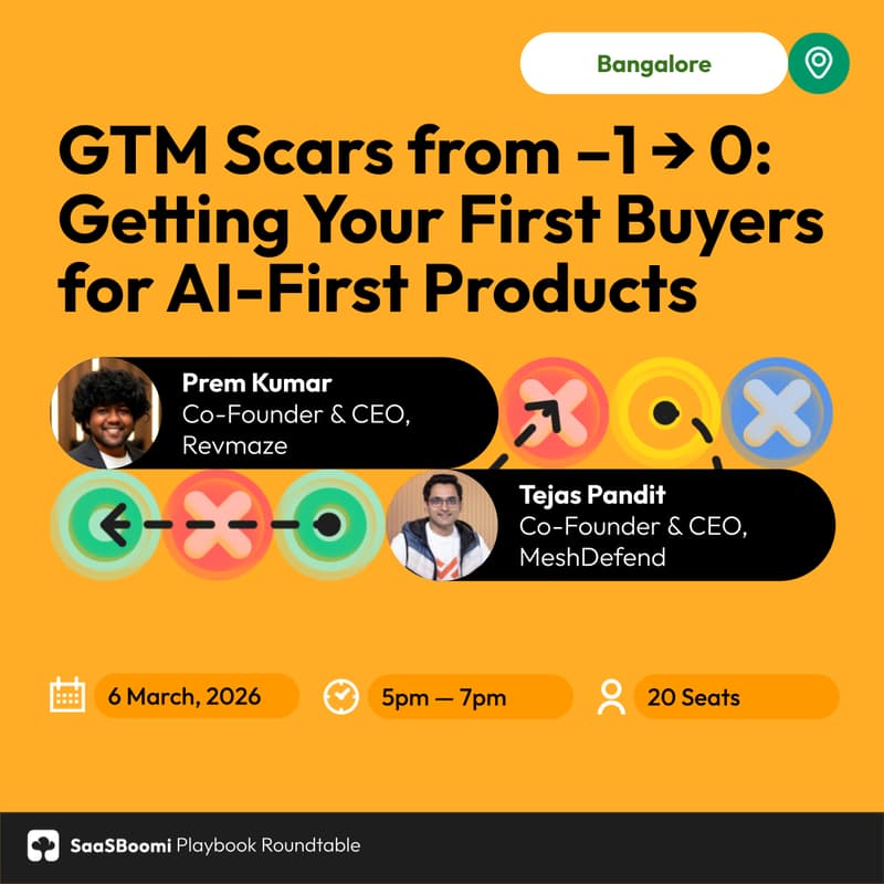 Cover Image for GTM Scars from –1 → 0 Getting Your First Buyers for AI-First Products