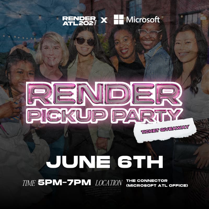 Cover Image for Render Pickup Party @ Microsoft