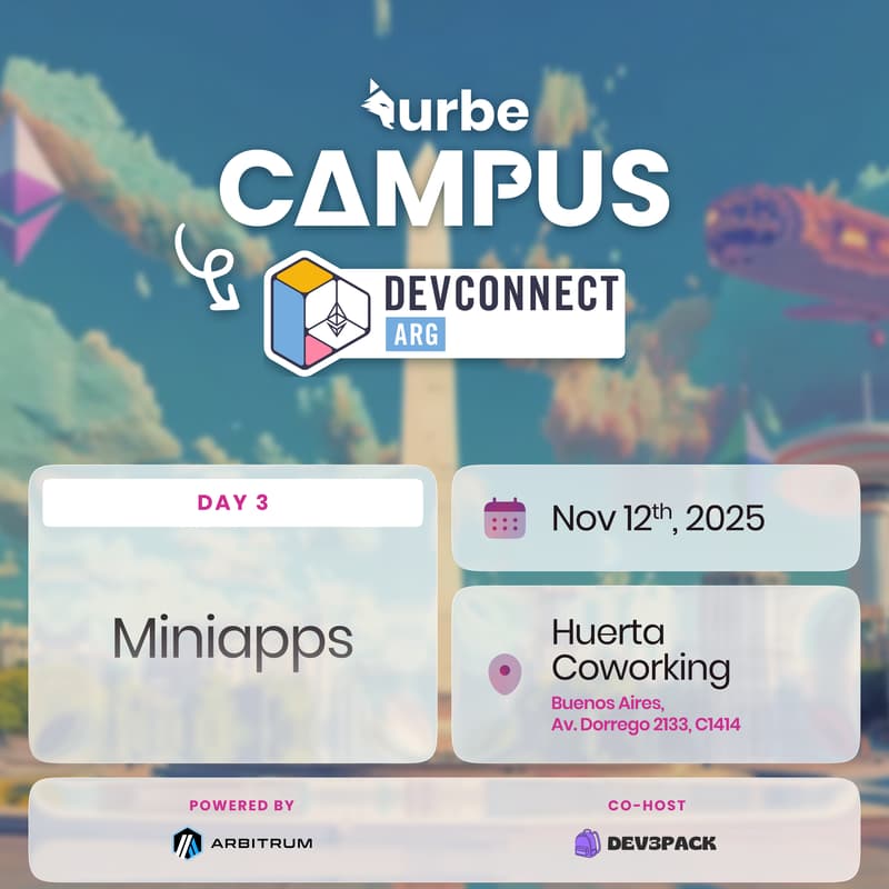 Cover Image for Urbe Campus - Devconnect edition - Day 3