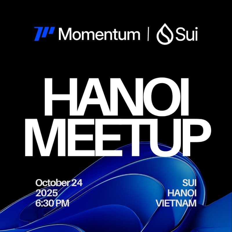 Cover Image for Momentum DEX - Hanoi Meetup: From Visionary Tech to Sui’s DeFi Pinnacle