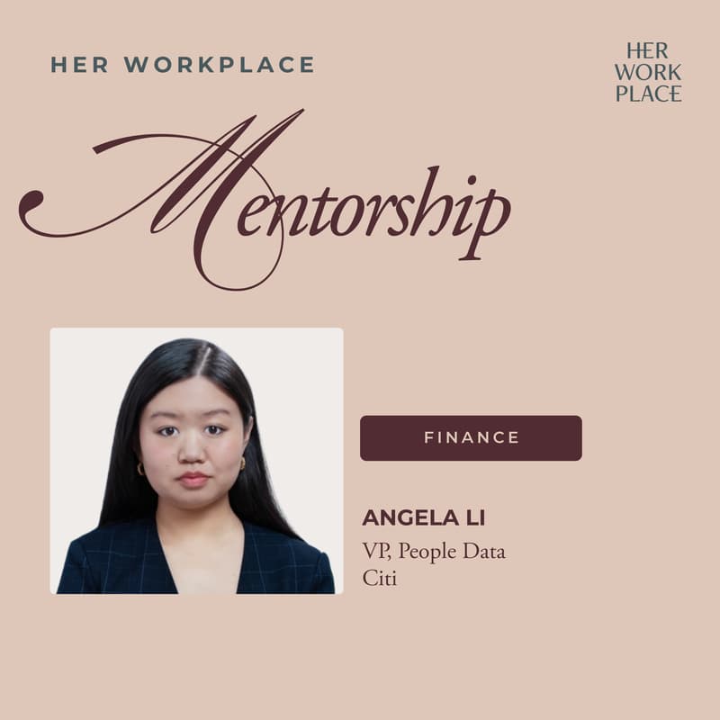 Cover Image for Angela Li's Virtual Mentor Session