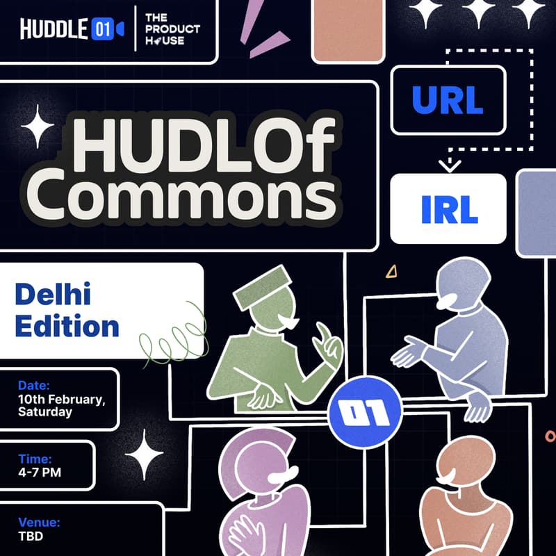 Cover Image for HUDLOfCommons - Delhi Edition