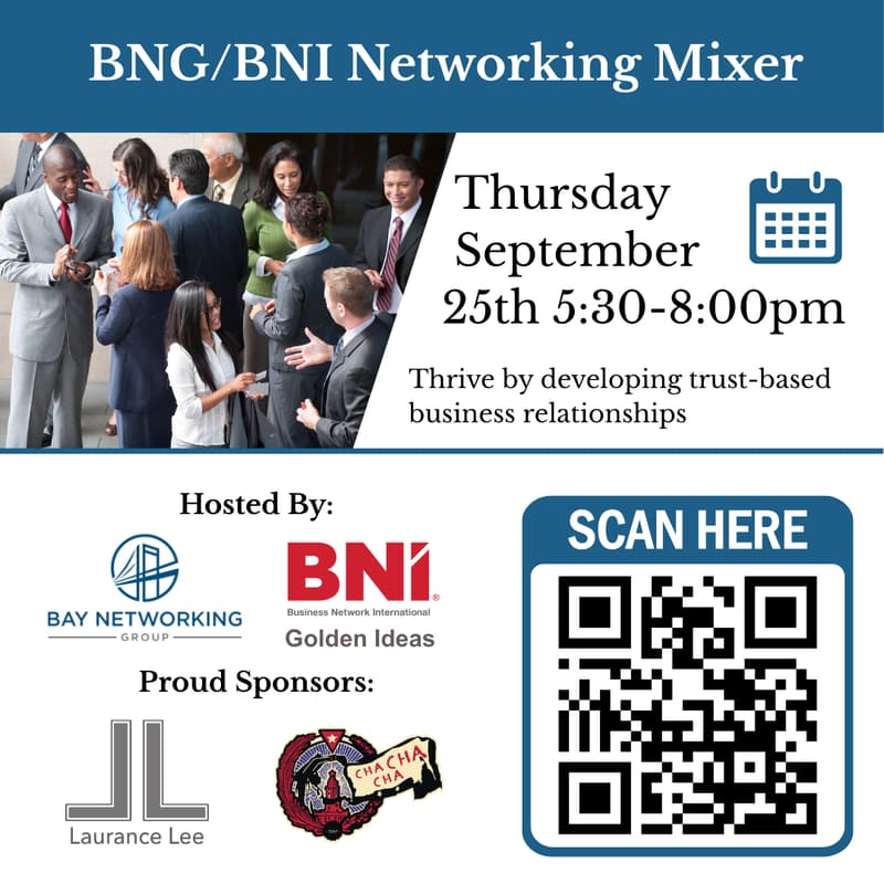 Cover Image for BNG/BNI In-Person Networking Mixer
