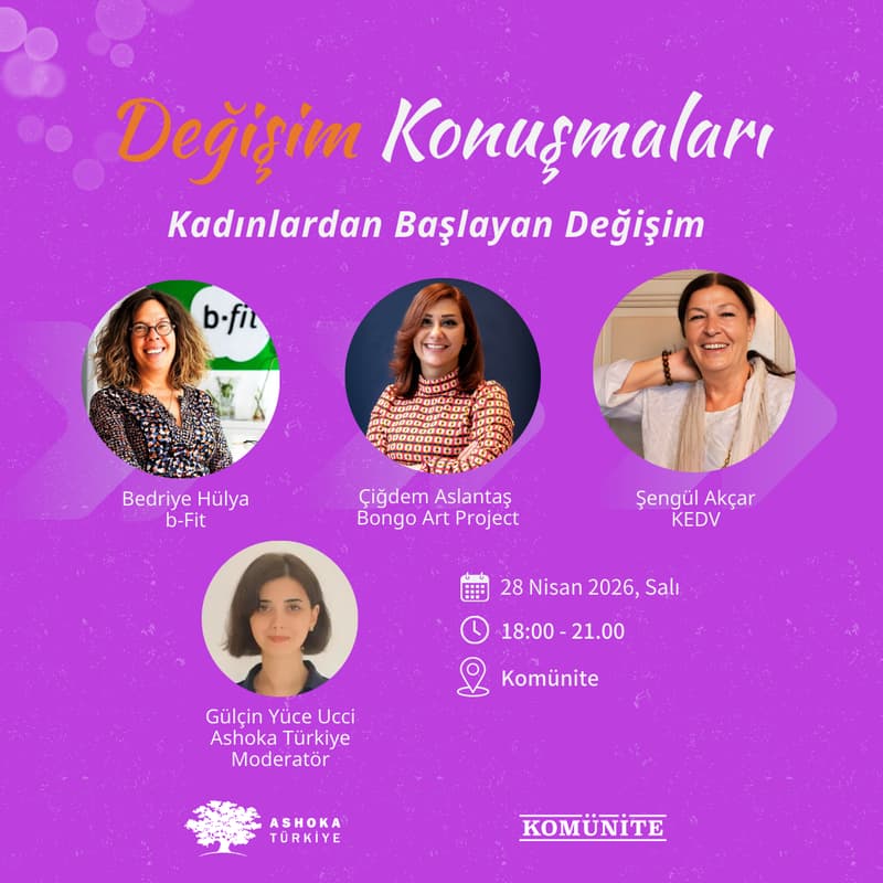 Cover Image for Kadınlardan Başlayan Değişim - Değişim Konuşmaları #6