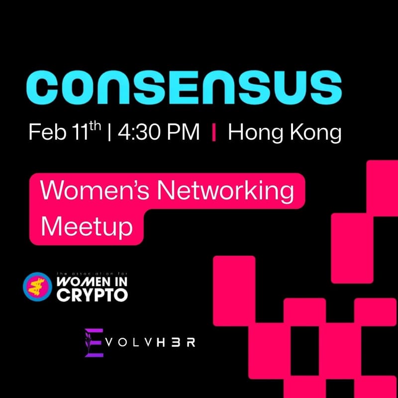Cover Image for Womens Networking Meetup | Consensus Hong Kong