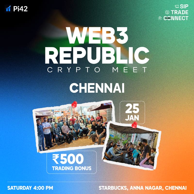 Cover Image for Web 3 Republic Crypto Meet- Chennai