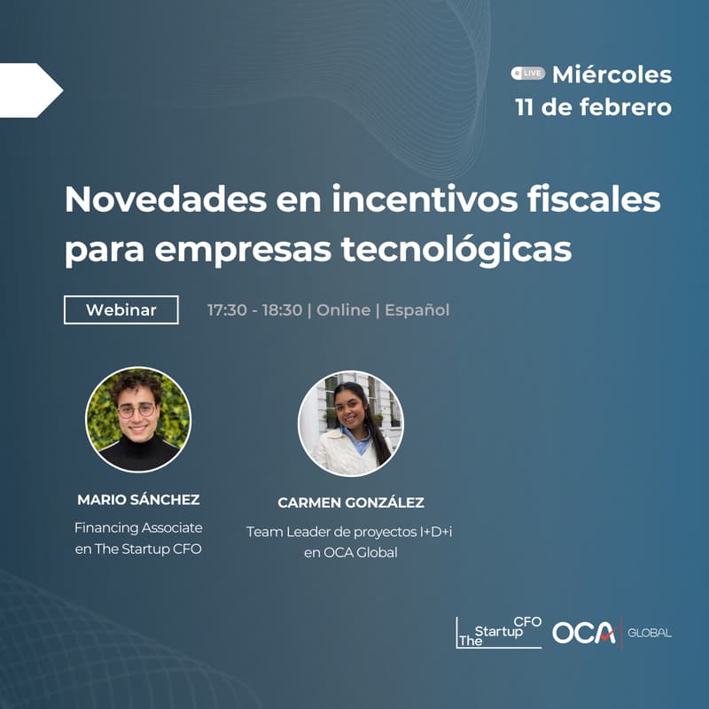 Cover Image for 🚀Novedades en incentivos fiscales para empresas tecnológicas