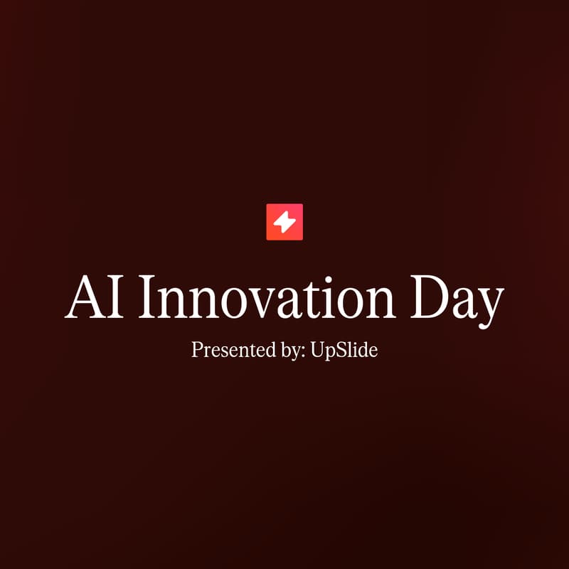 Cover Image for AI Innovation Day: Financial Advisory, New York