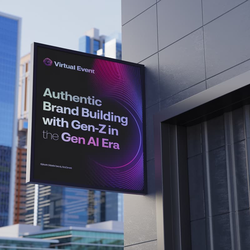 Cover Image for Authentic Brand Building with Gen-Z in the Gen AI Era