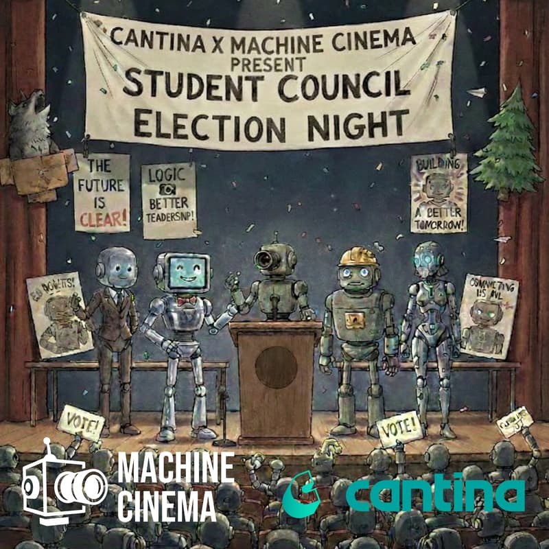 Cover Image for Cantina x Machine Cinema present AI Election Night