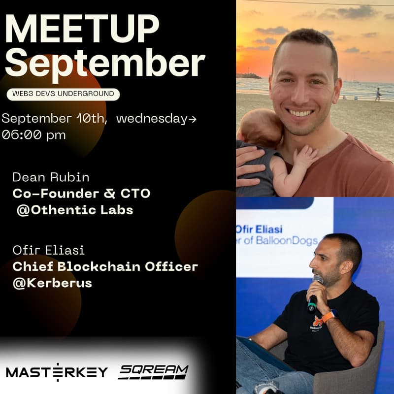 Cover Image for September Meetup | Web3 devs Underground