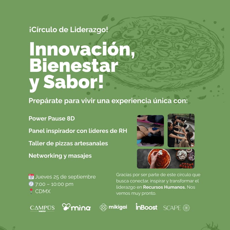 Cover Image for Círculo de Liderazgo: Innovación, Bienestar y Sabor