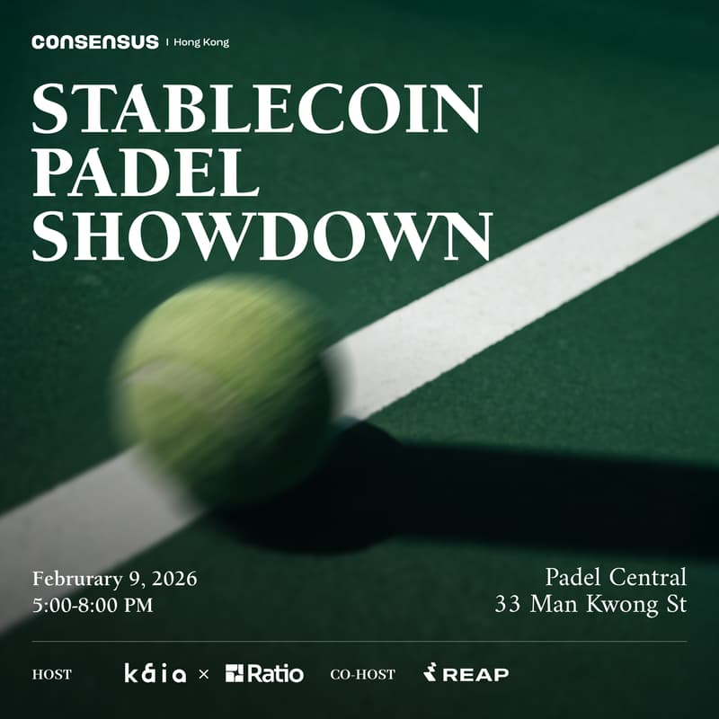 Cover Image for Stablecoin Padel Showdown @ Consensus HK