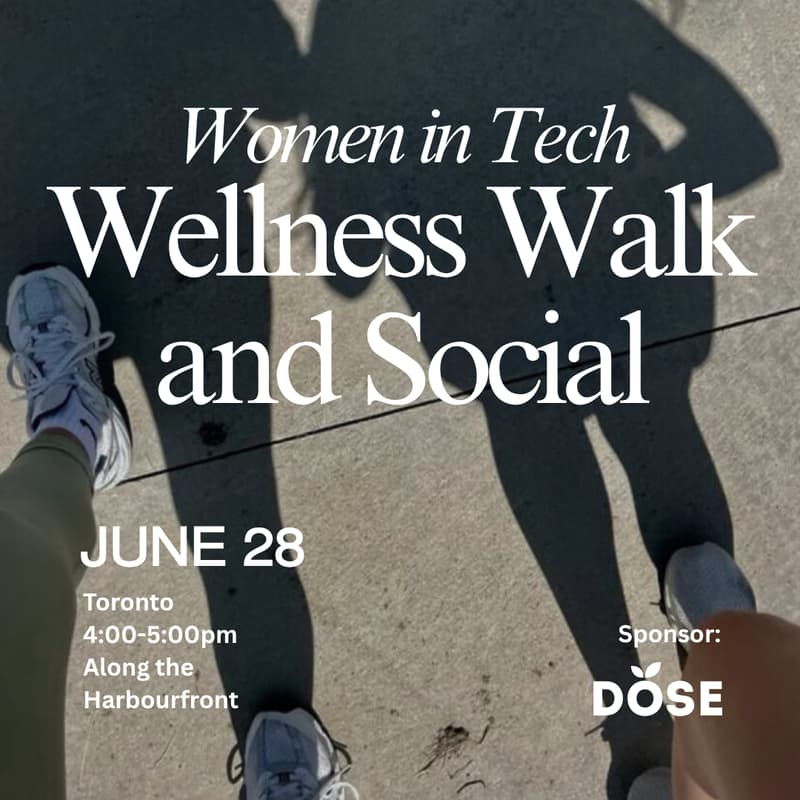 Cover Image for Women in Tech - Wellness Walk and Social Toronto
