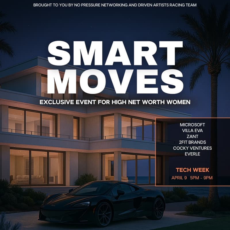 Cover Image for Smart Moves: Seed+ Founder/Investor Elite Networking