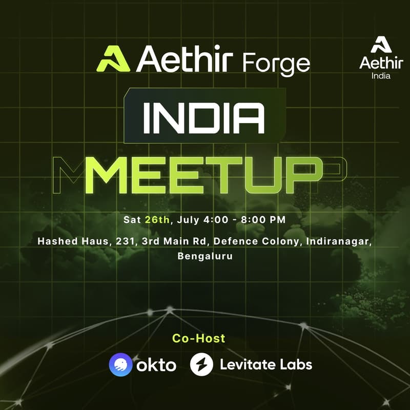 Cover Image for Aethir Forge India Meetup