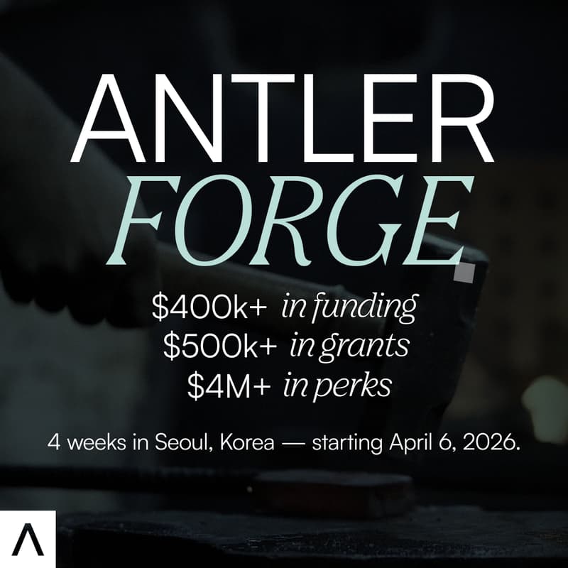 Cover Image for Antler Forge Info Session: From Product to Real Adoption