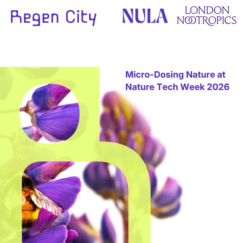 Cover Image for Micro-Dosing Nature at Nature Tech Week 2026