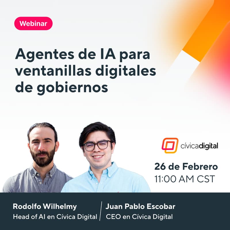 Cover Image for Agentes de IA para ventanillas digitales de Gobiernos