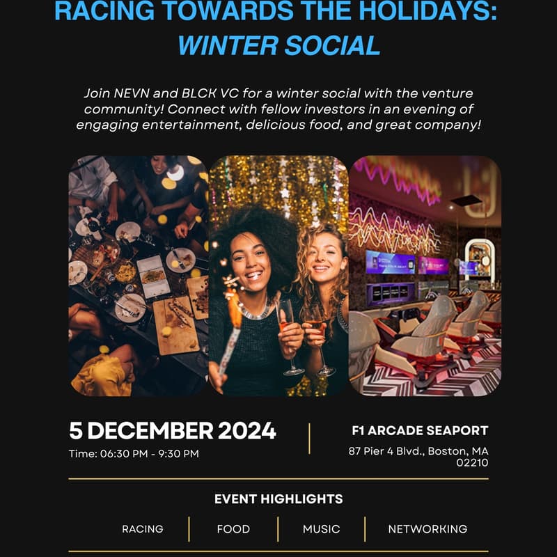 Cover Image for NEVN x BLCK VC Present: Racing Towards the Holidays – Winter Social