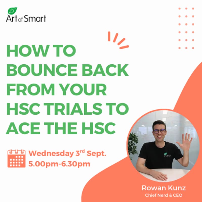Cover Image for How to Bounce Back From Your HSC Trials to Ace the HSC