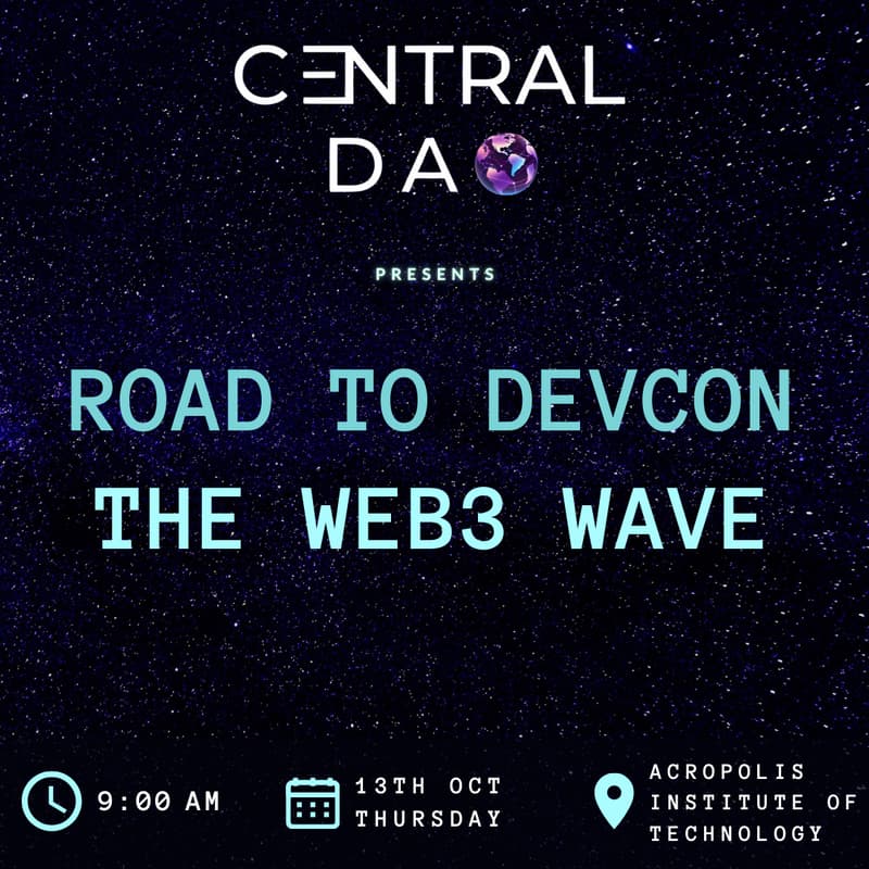 Cover Image for Road to Devcon: The Web3 Wave - Indore Edition