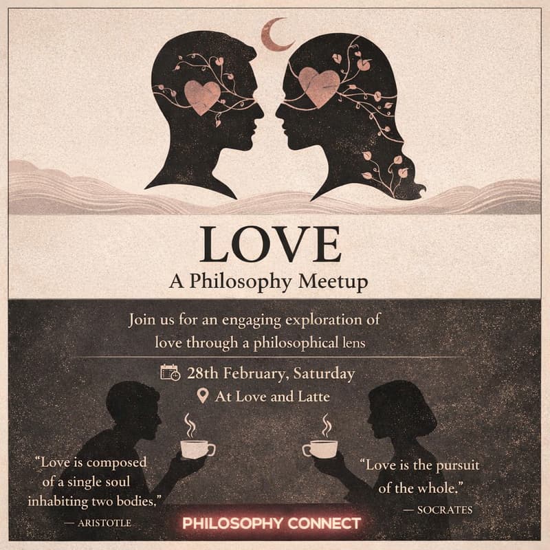 Cover Image for Philosophy Meetup: LOVE