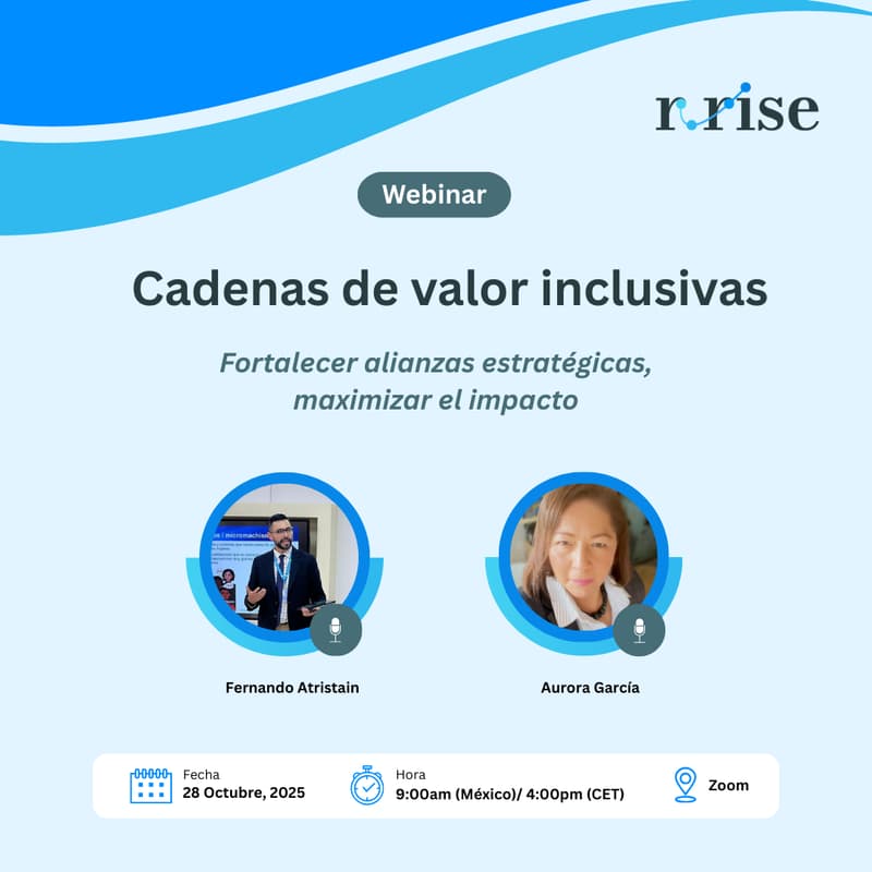 Cover Image for Webinar: Cadenas de valor inclusivas – fortalecer alianzas estratégicas, maximizar el impacto