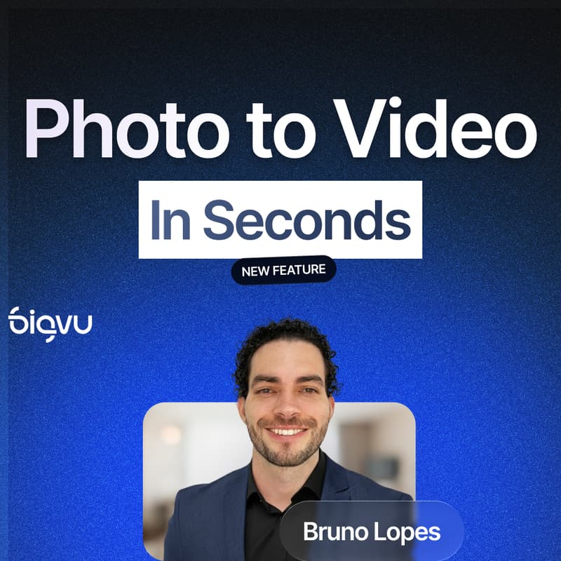 Cover Image for Photo → Video in Seconds: BIGVU's New AI Feature