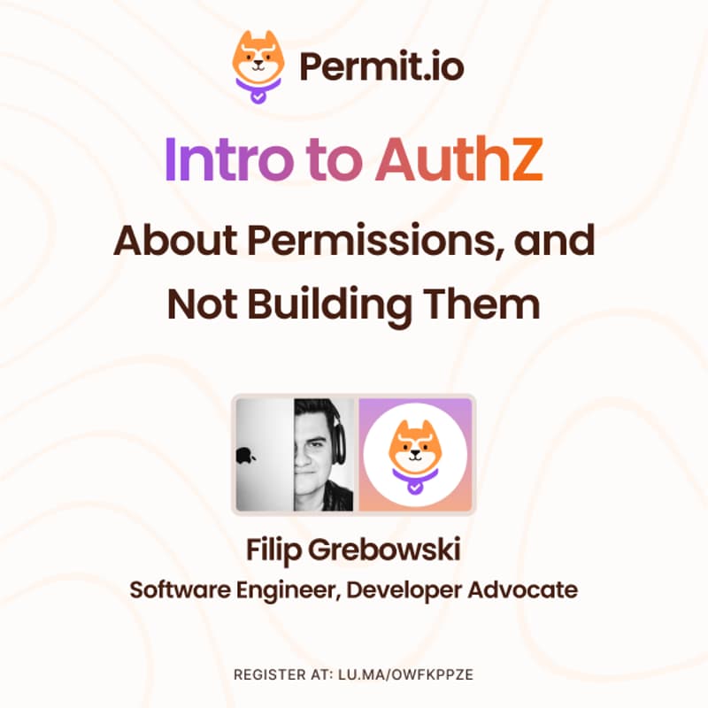 Cover Image for Intro to AuthZ