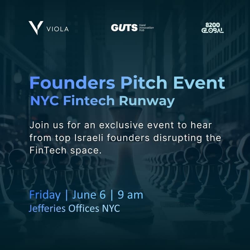 Cover Image for NYC FinTech Founders Pitch Event