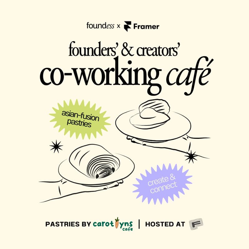 Cover Image for Founders' & Creators' Co-Working Cafe