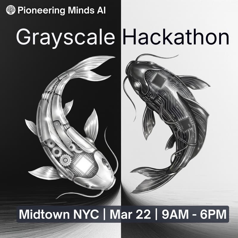 Cover Image for Pioneering Minds AI: Grayscale Hackathon
