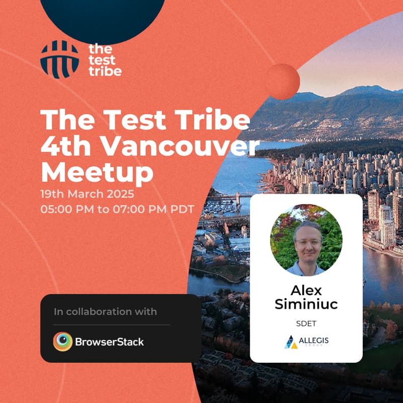 Cover Image for Introduction in test automation with Playwright and Java | Vancouver Meetup