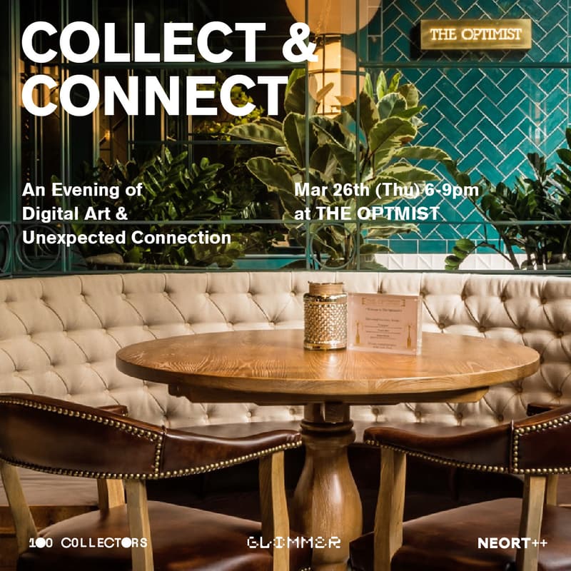 Cover Image for COLLECT & CONNECT~An Evening of Digital Art & Unexpected Connection~